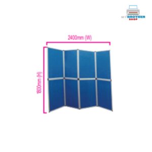 Partition Folding Panel Display