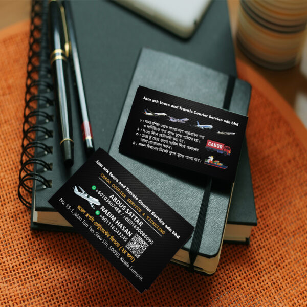 Travelling business card
