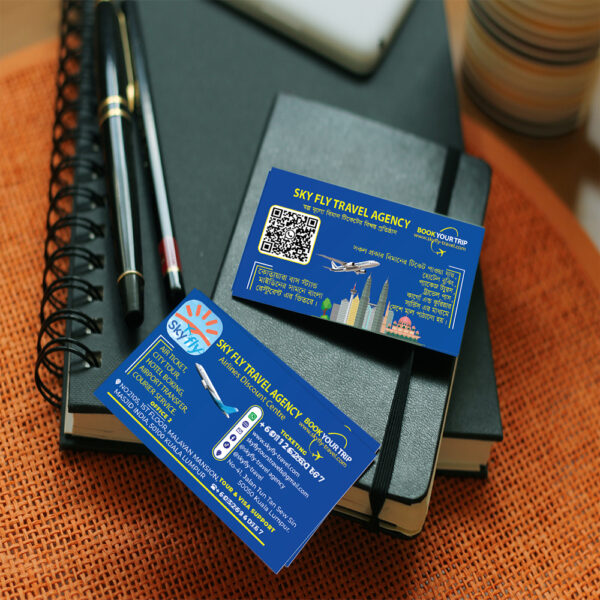Travelling business card