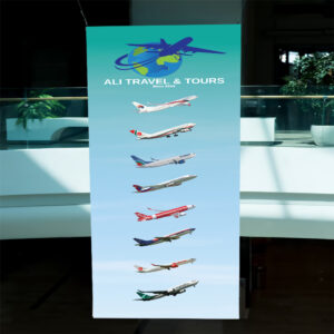 Travelling banner