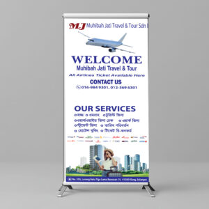 Travelling banner