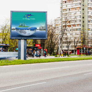 Travelling signboard