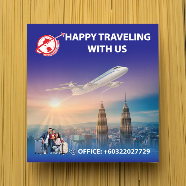 Travelling sticker