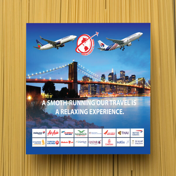 Travelling sticker