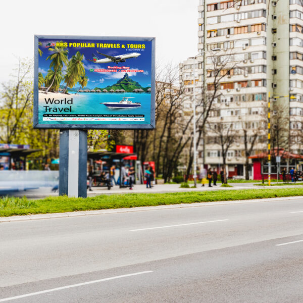 Travelling banner 102